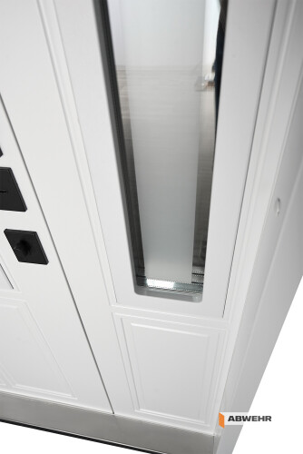 Входные полуторные двери Country NeoGlass комплектация Bionica Combo 1200