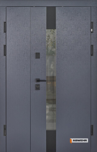 Two and a half doors with thermal breake model Tower characteristics Termix 1200