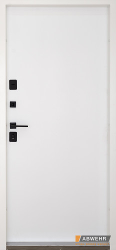 [Складська програма] Вхідні двері з терморозривом модель Scandi (колір RAL 7021 + біла) комплектація COTTAGE
