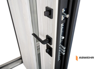 Two and a half doors with thermal breake model Tower characteristics Termix 1200