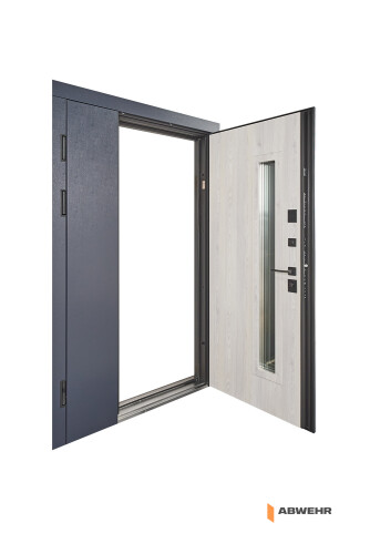 Two and a half doors with thermal breake model Tower characteristics Termix 1200