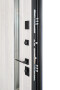 Two and a half doors with thermal breake model Tower characteristics Termix 1200
