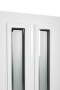 Входные полуторные двери Country NeoGlass комплектация Bionica Combo 1200
