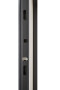 Two and a half doors with thermal breake model Tower characteristics Termix 1200